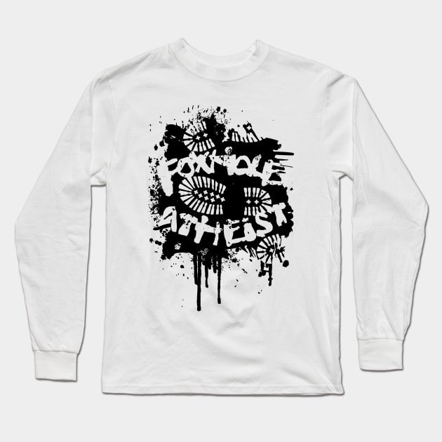 FoxHole Atheist Long Sleeve T-Shirt by TaizTeez